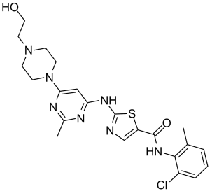 Dasatinib (BMS354825; Sprycel) 302962-49-8